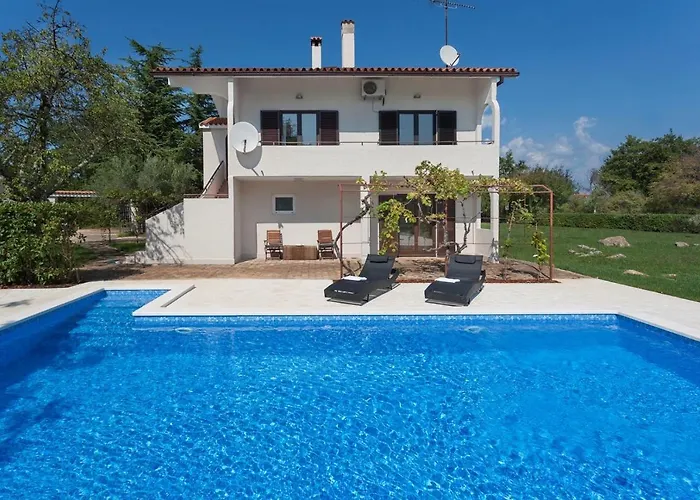 公寓 Doris With Private Pool And Large Garden Nova Vas (Porec)