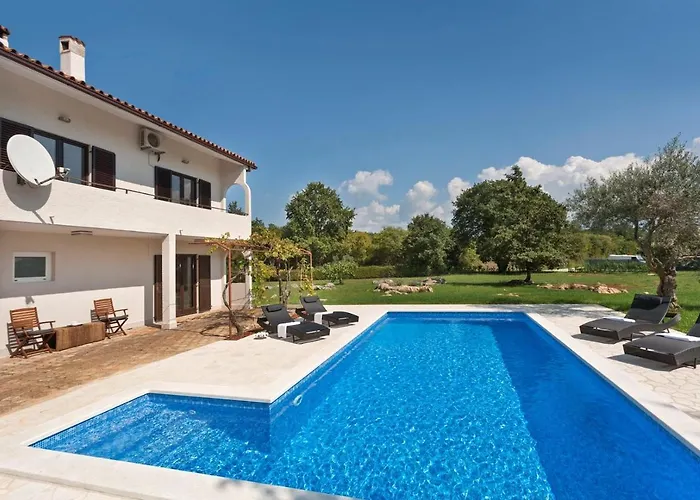 公寓 Doris With Private Pool And Large Garden Nova Vas (Porec)