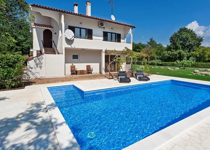 公寓 Doris With Private Pool And Large Garden Nova Vas (Porec)